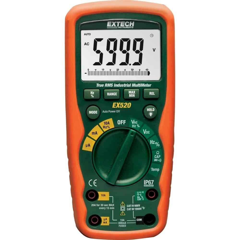 Extech Digital Multimeters EX520 Thumbnail 0