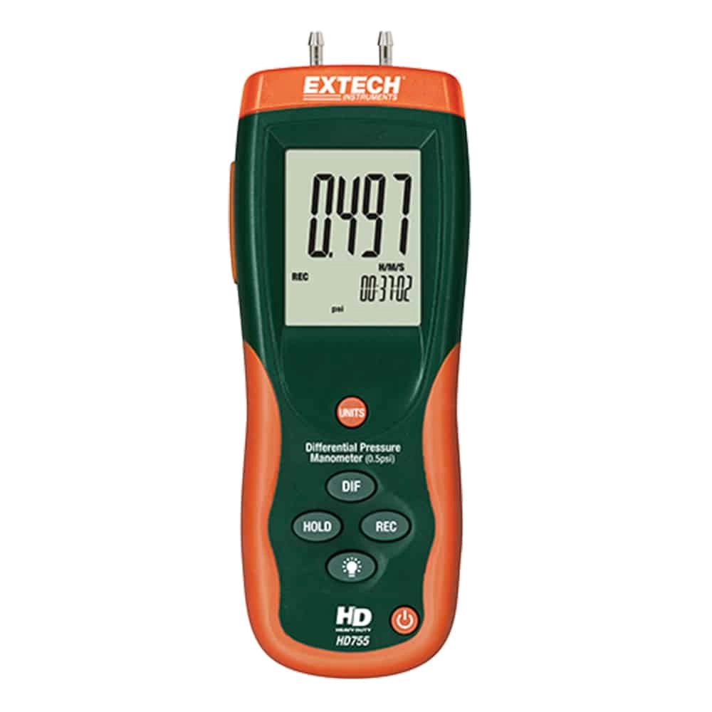 Extech Pressure Manometer HD755 Thumbnail 0
