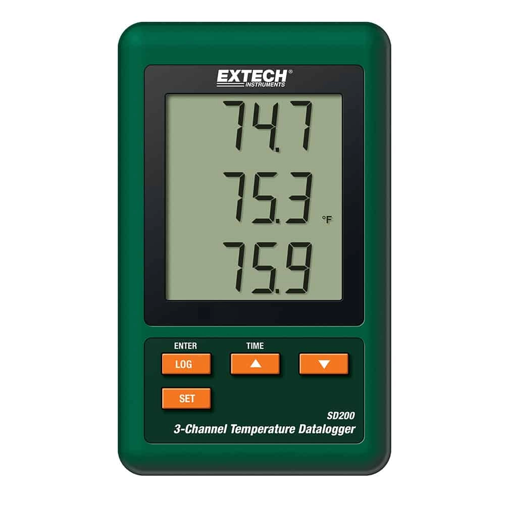Extech Temperature And Humidity Dataloggers SD200 Thumbnail 0