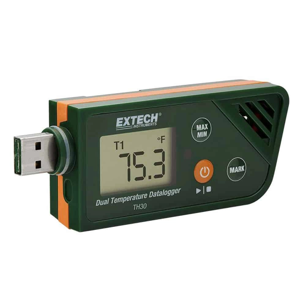 Extech Temperature And Humidity Dataloggers TH30 Thumbnail 0