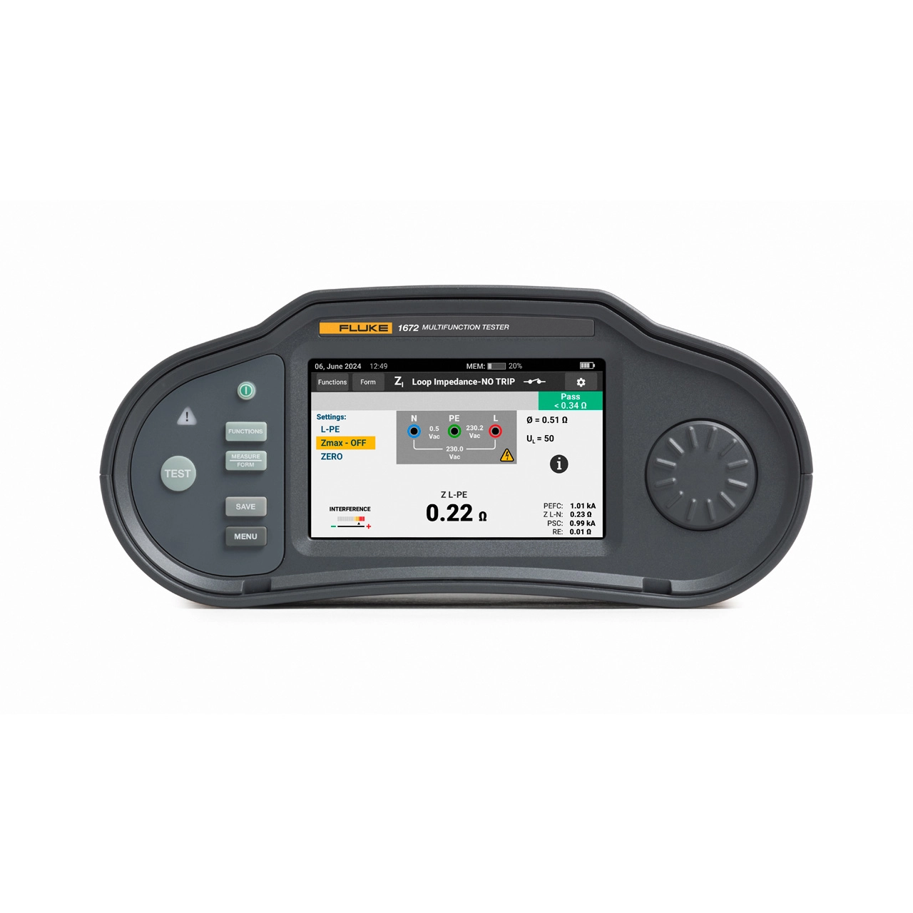 Fluke Multifunction Testers 1672 FTT UK Thumbnail 0