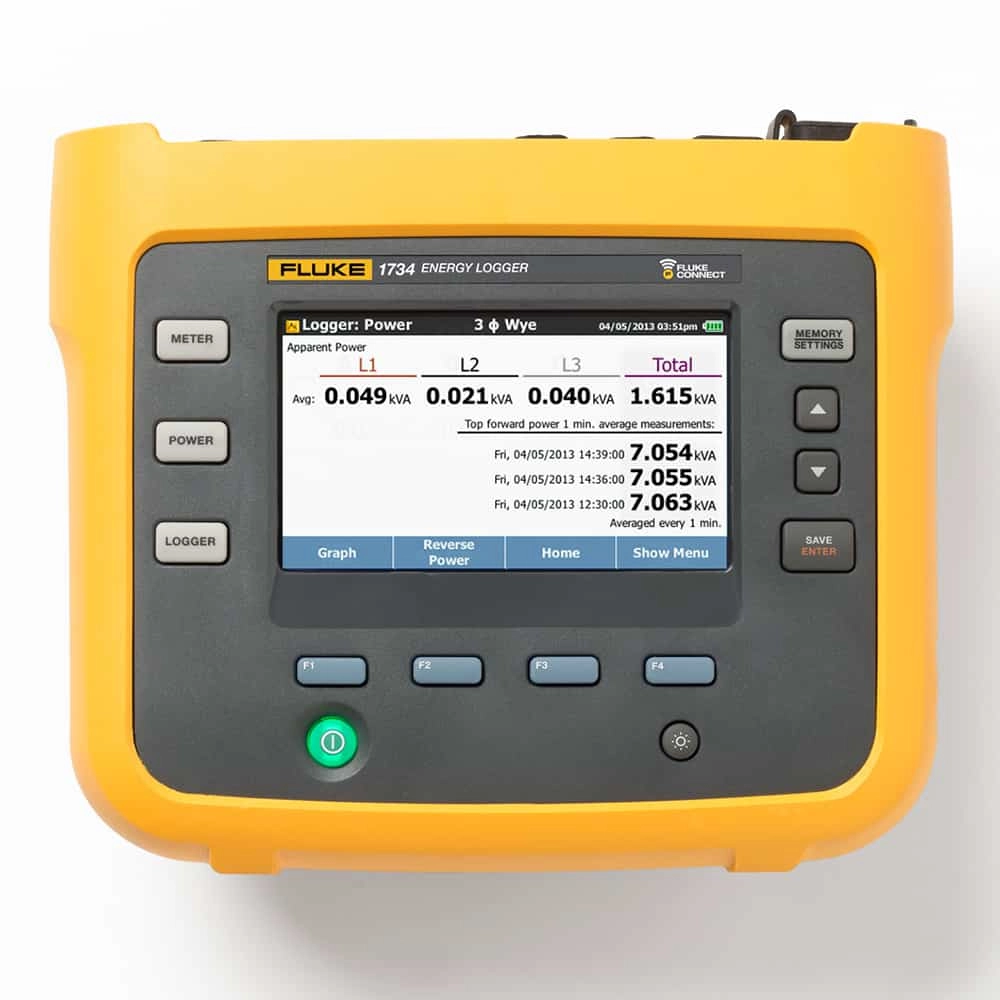 Fluke Power And Energy Loggers 1734/EUS Thumbnail 0