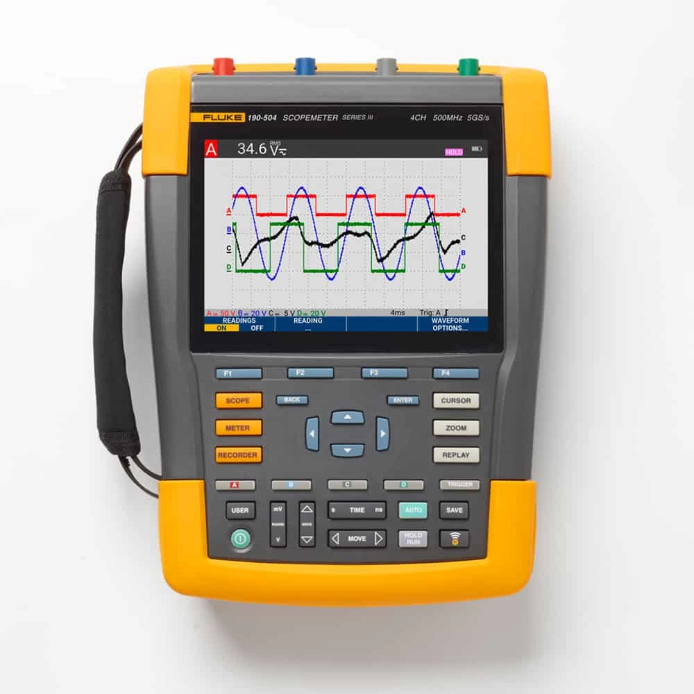 Fluke Portable Oscilloscopes 190-504-III-S Thumbnail 0