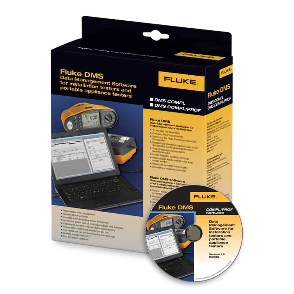 Fluke Portable Appliance Testers DMS COMPL/PROF Thumbnail 0