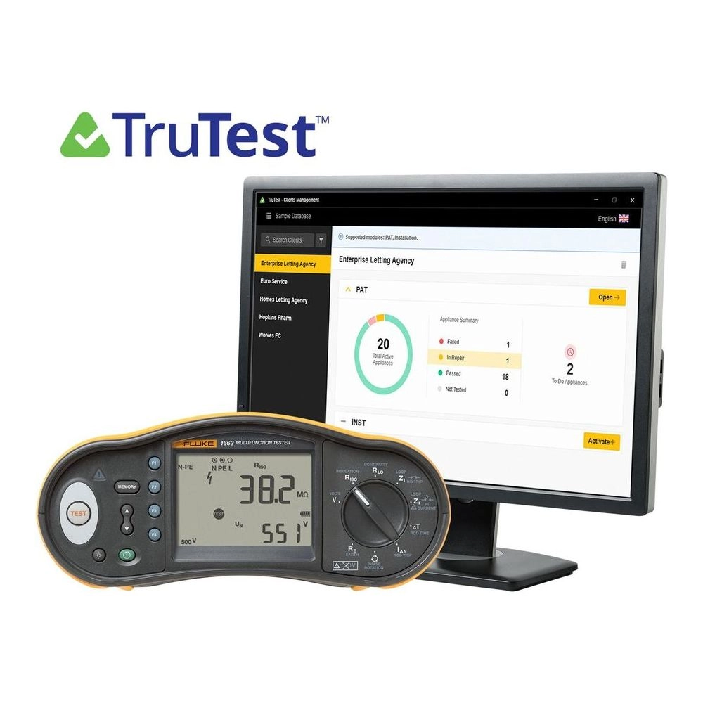 Fluke Portable Appliance Testers TRUETEST-ADV Thumbnail 0