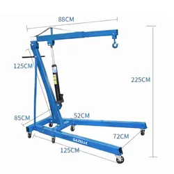 Gazelle Workshop Cranes G2543