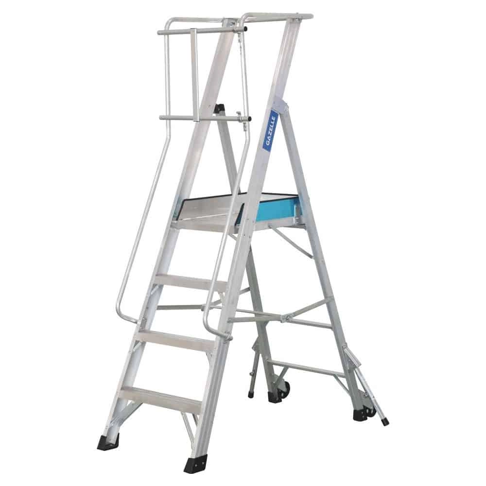 Gazelle Aluminium Platform Ladders G5804 Thumbnail 0