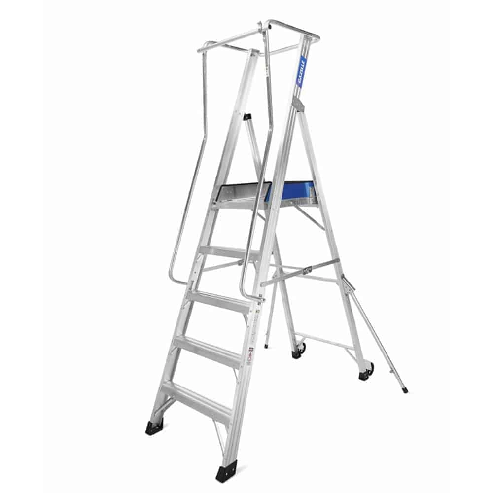 Gazelle Aluminium Platform Ladders G5805 Thumbnail 0