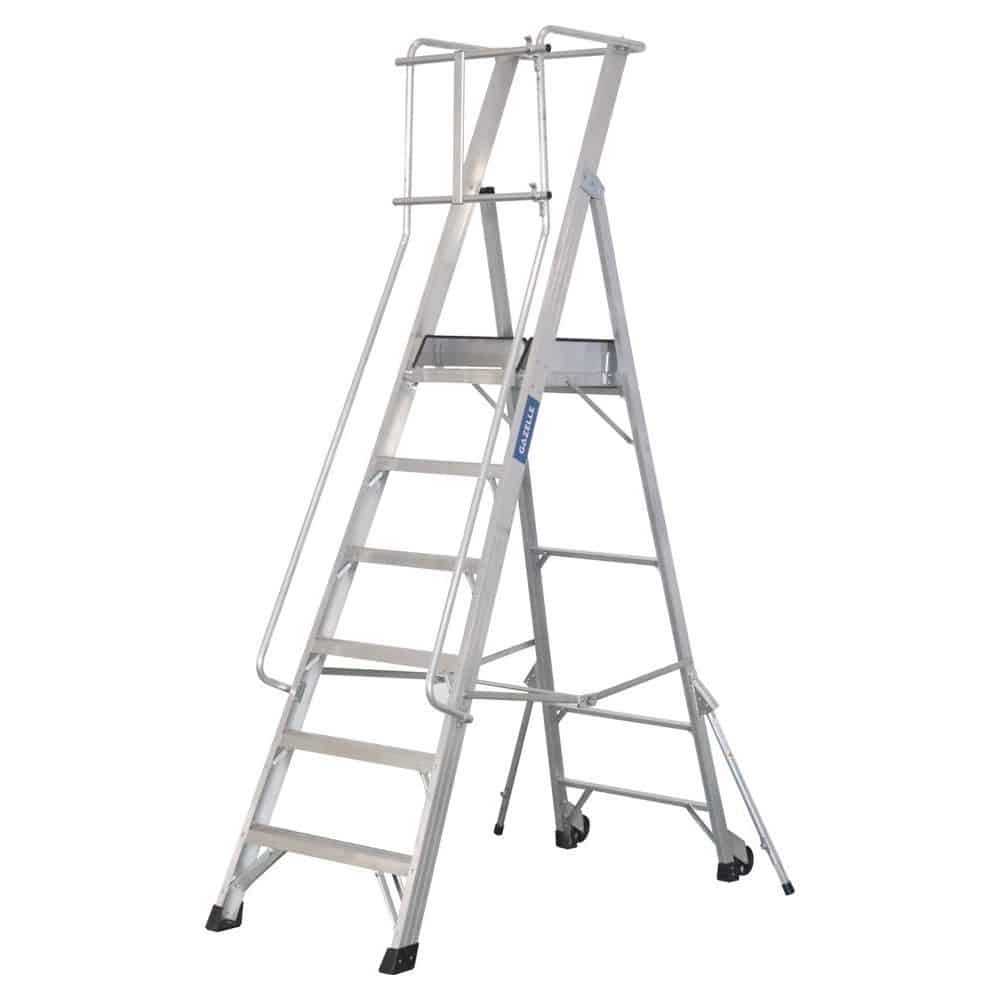 Gazelle Aluminium Platform Ladders G5806 Thumbnail 0