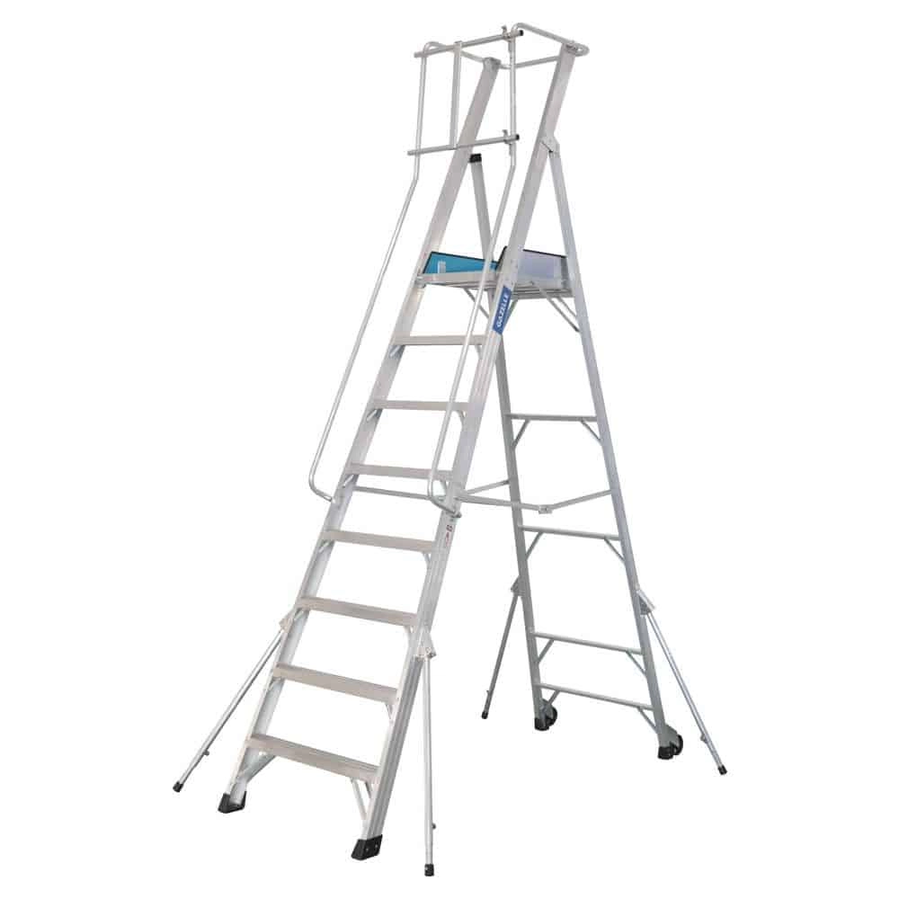 Gazelle Aluminium Platform Ladders G5808 Thumbnail 0
