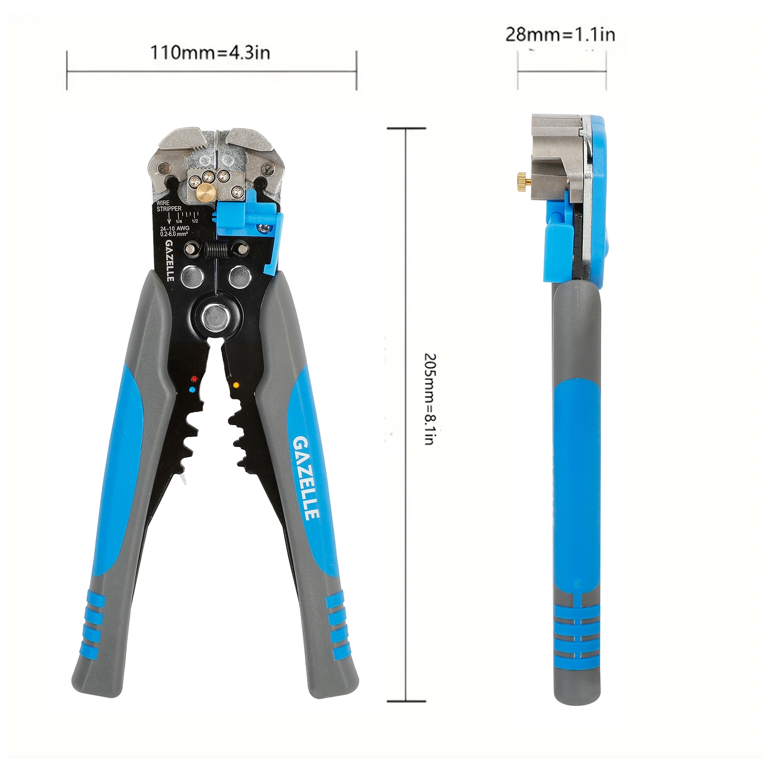 Gazelle Wire Strippers G80160 Thumbnail 2