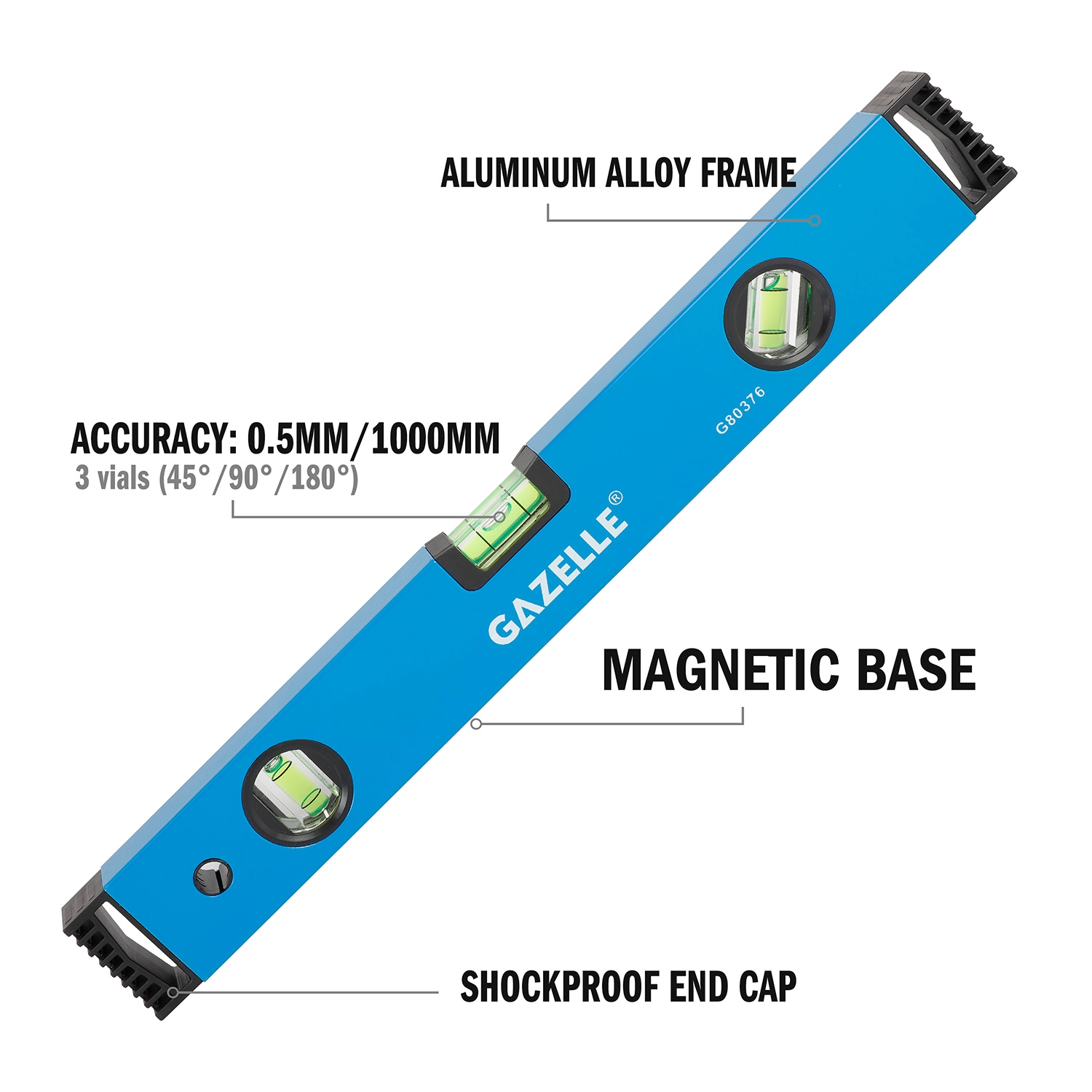 Gazelle Box And Torpedo Levels G80376 Thumbnail 2