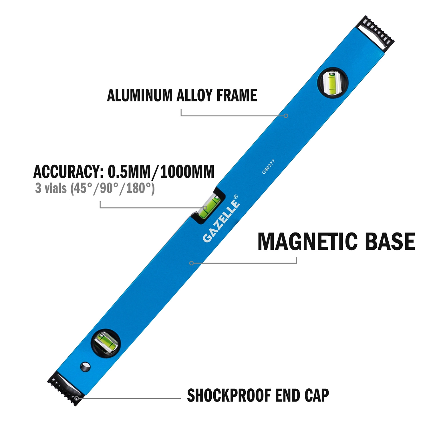 Gazelle Box And Torpedo Levels G80377 Thumbnail 2