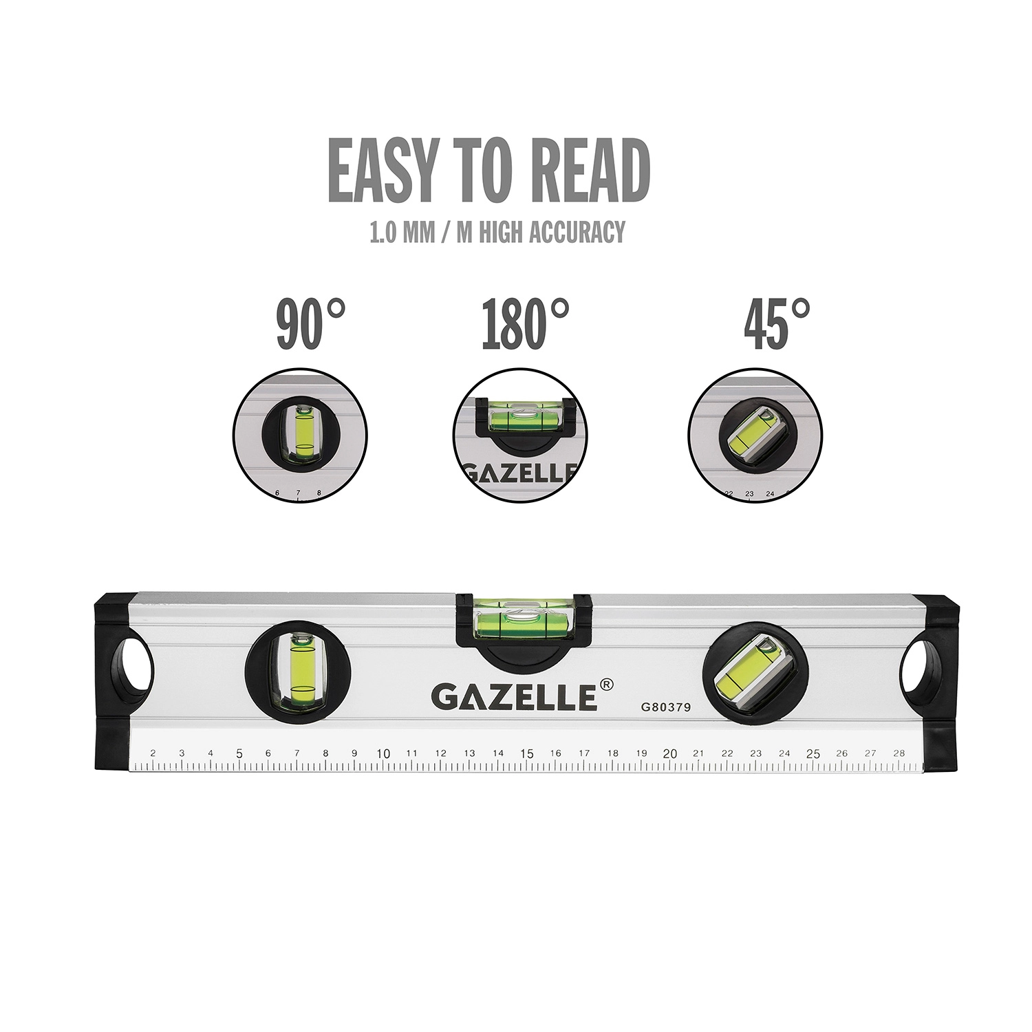 Gazelle Box And Torpedo Levels G80379 Thumbnail 3