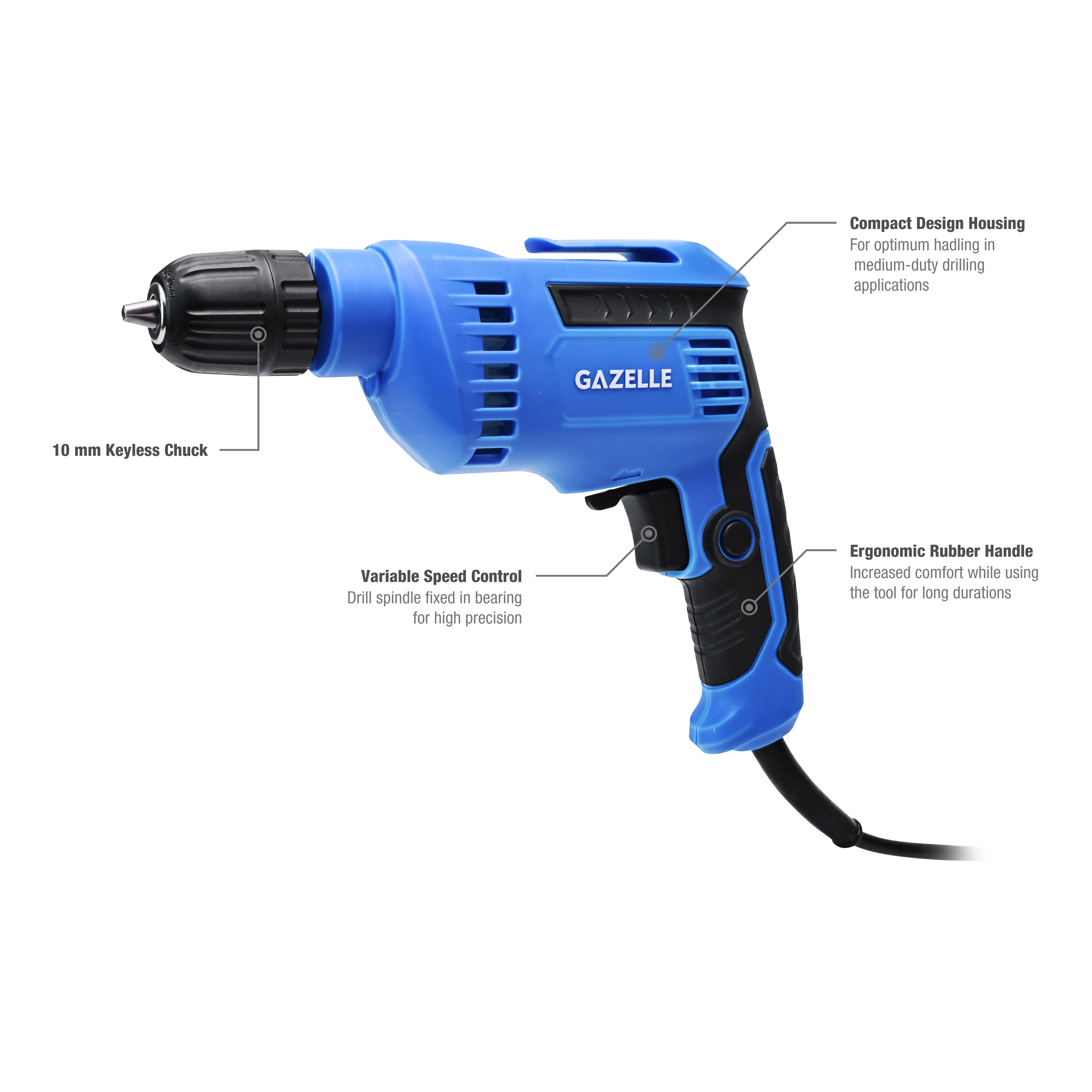 Gazelle Rotary Drills GD1010 Thumbnail 1