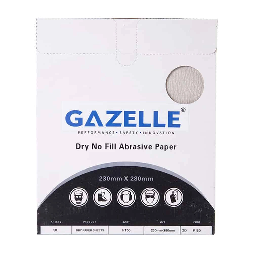 Gazelle Sandpaper Sheets GDP600 Thumbnail 0