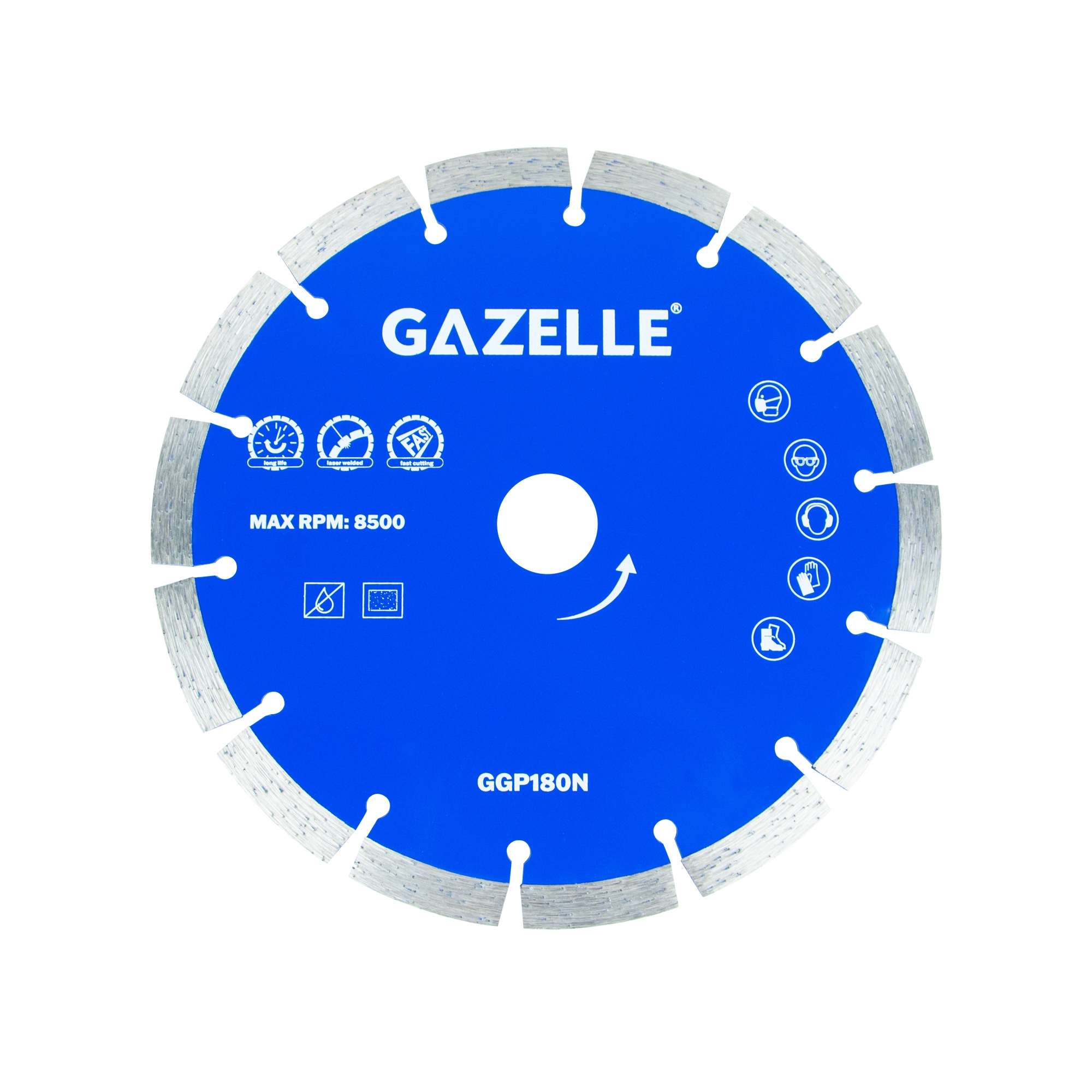 Gazelle Diamond Saw Blades GGP180N Thumbnail 0