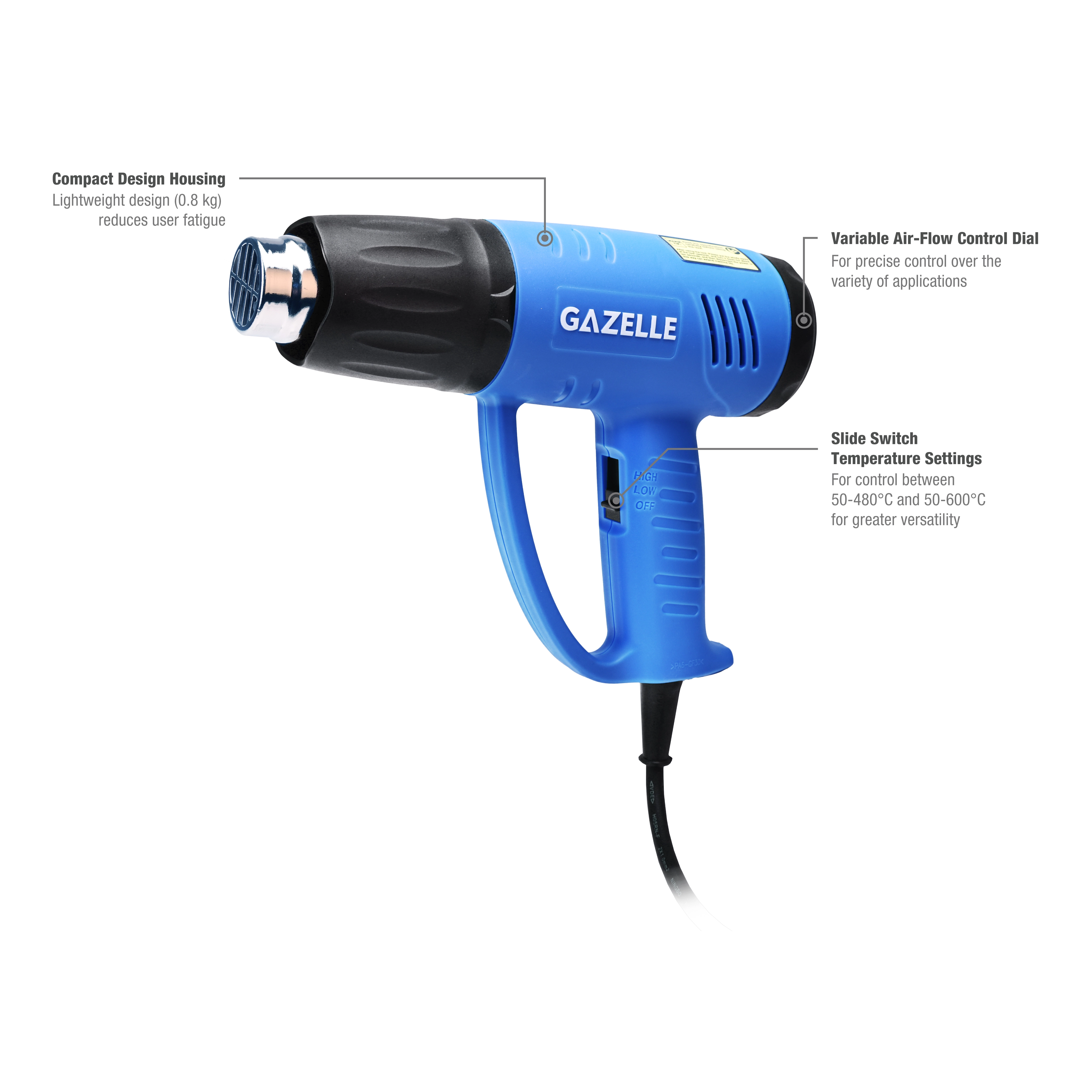 Gazelle Heat Guns GH2000 Thumbnail 1