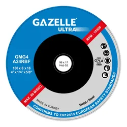 Gazelle Metal Grinding Discs GMG4-ULTRA