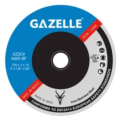 Gazelle Stainless Steel Cutting Discs GSSC4