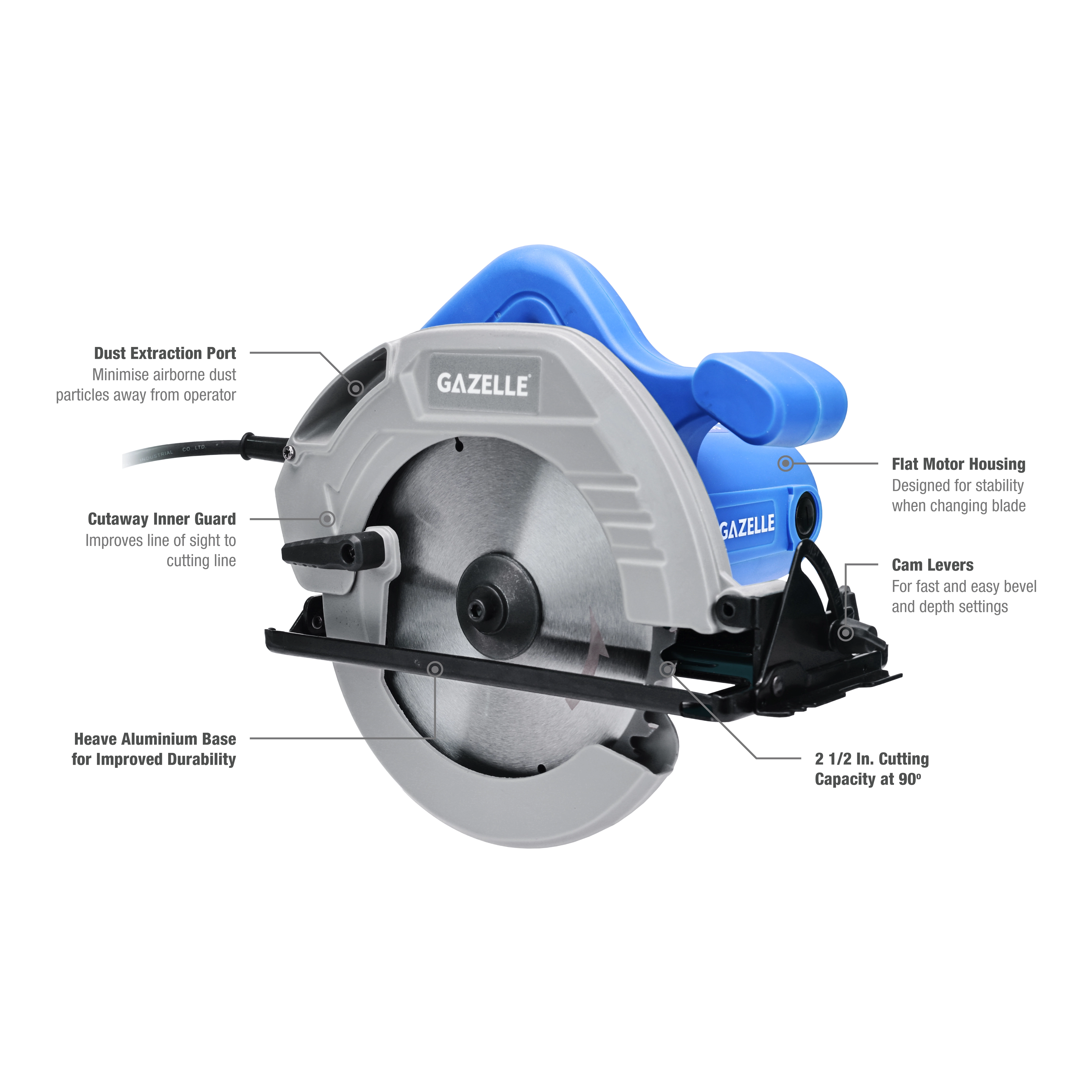 Gazelle Circular Saws GW7030 Thumbnail 1