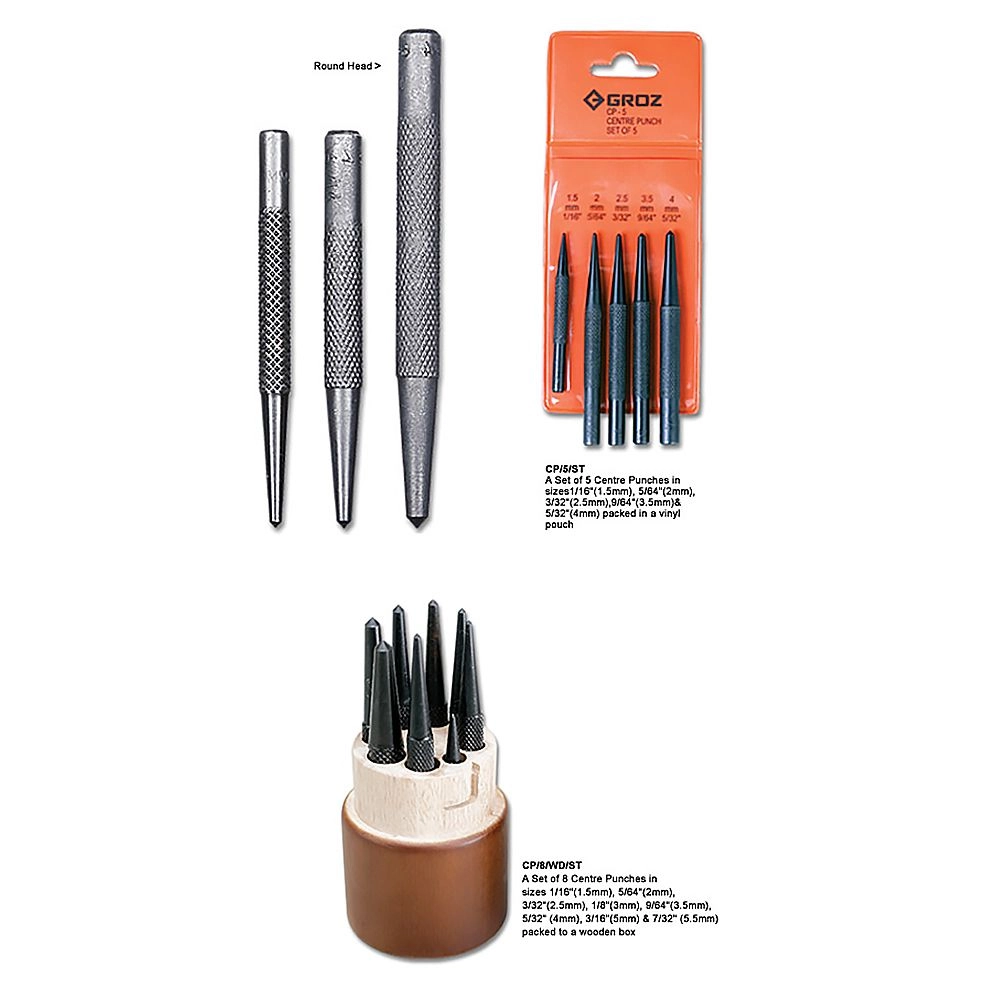 Groz Chisels And Punches CP/1-4 Thumbnail 1