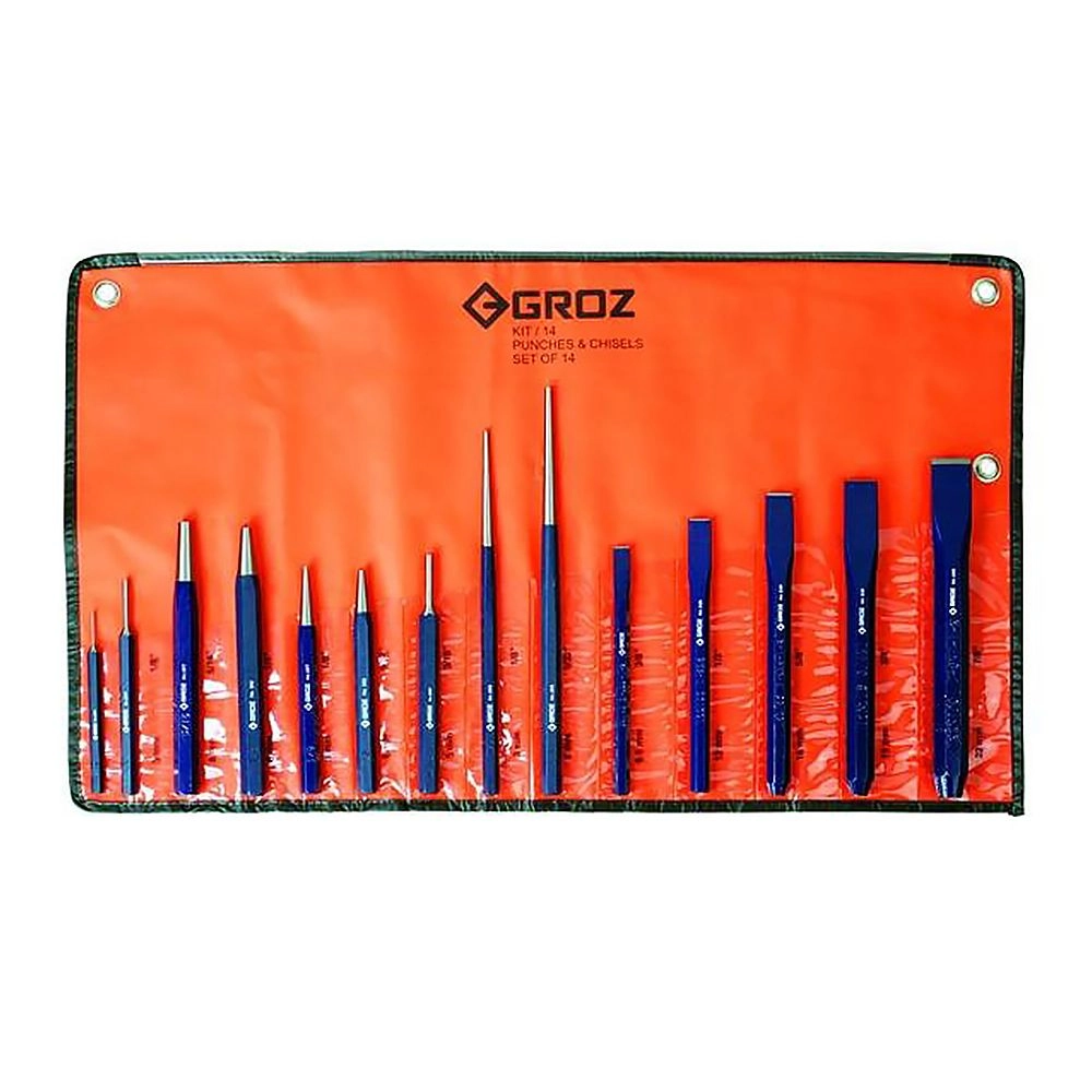 Groz Chisels And Punches KIT/14/ST Thumbnail 0