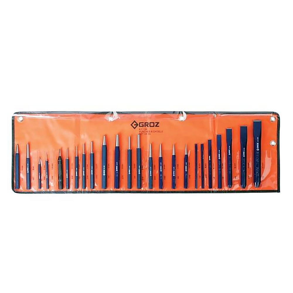 Groz Chisels And Punches KIT/24/ST Thumbnail 1