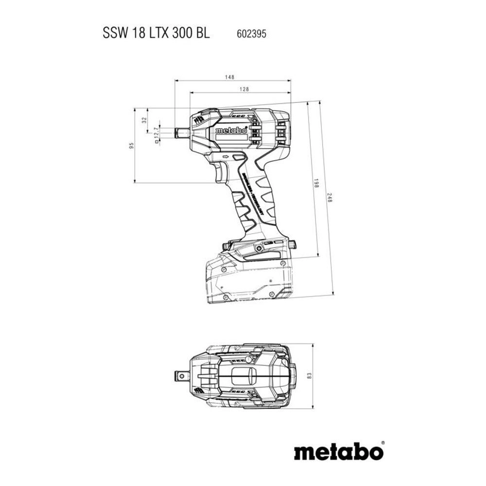 Metabo Impact Wrenches 602395650 Thumbnail 4