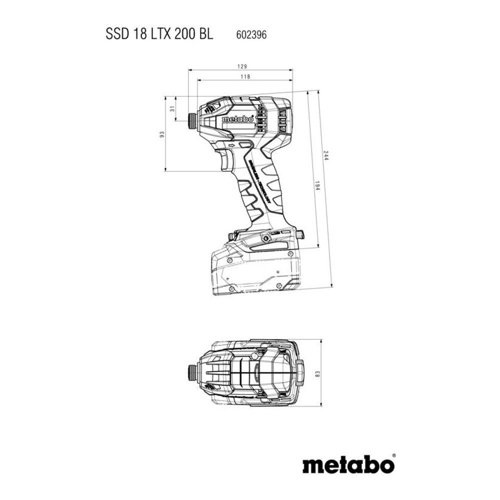 Metabo Impact Drivers 602396800 Thumbnail 2