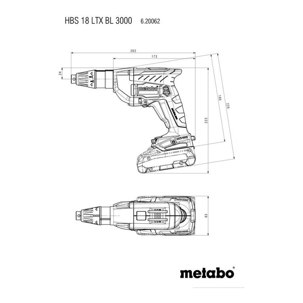 Metabo Electric Screw Drivers 620062890 Thumbnail 1