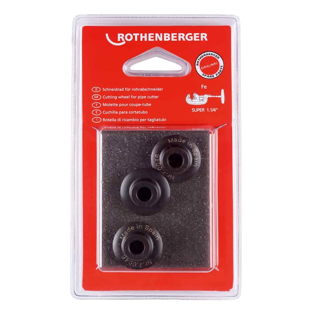 Rothenberger Pipe Cutter Wheels 7.0046D Thumbnail 0