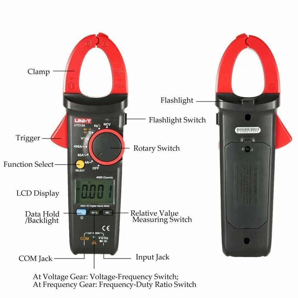 Uni-T Clamp Meters UT213A Thumbnail 4