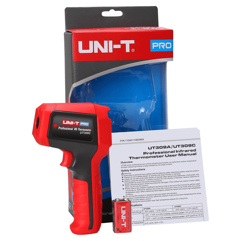 Uni-T Infrared Thermometers UT309A Thumbnail 2