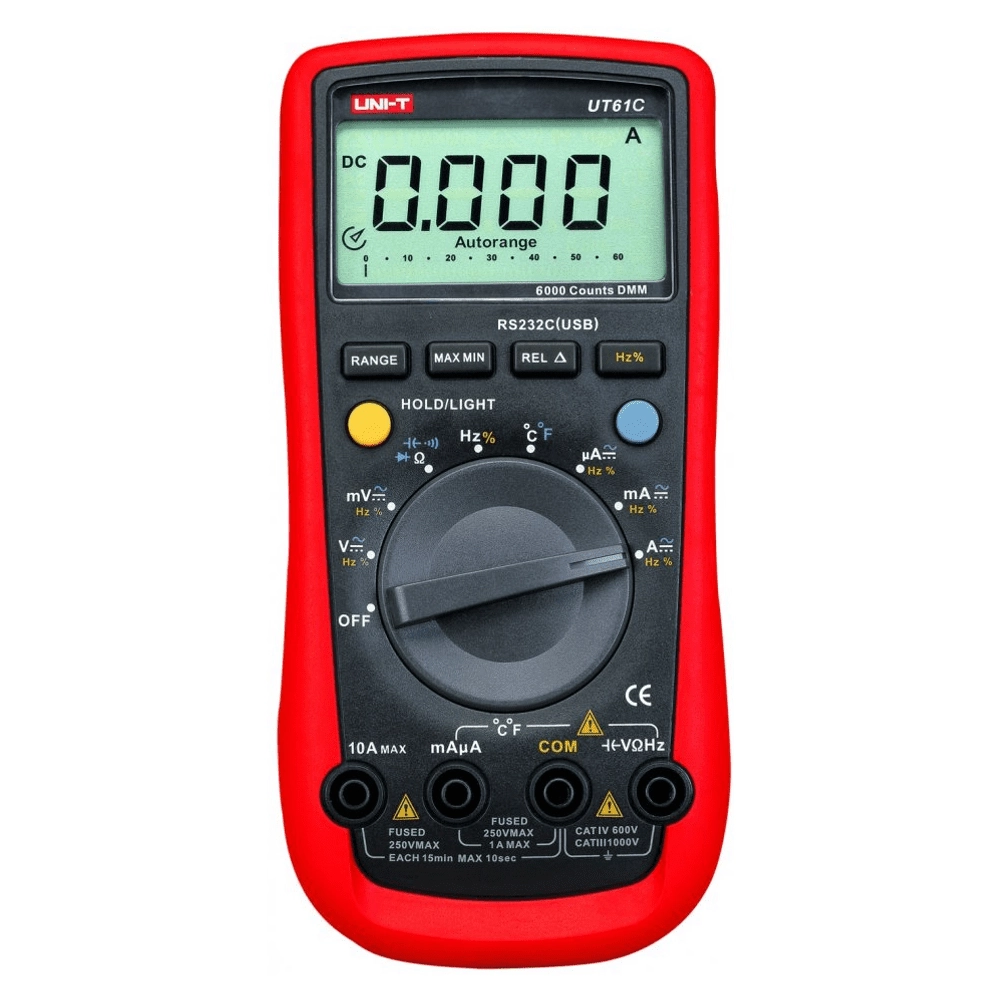 Uni-T Digital Multimeters UT61C Thumbnail 2